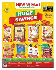 New W Mart leaflet week 6 Page 1