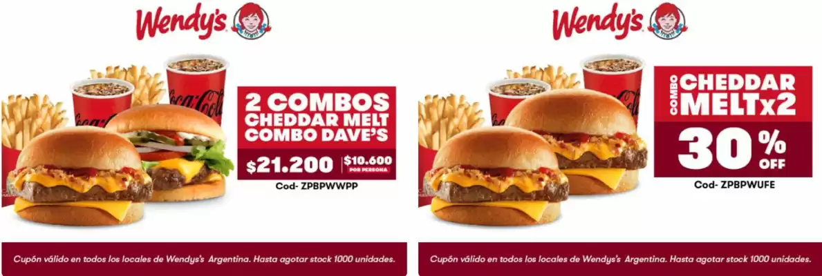 Catálogo Wendy's (válido hasta 19-02)