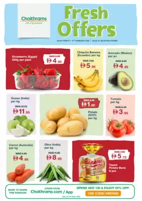 Choithrams leaflet (valid until 8-02)