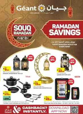 Géant catalogue (valid until 12-03)