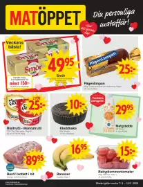 Matöppet reklamblad vecka 7 Sida 1