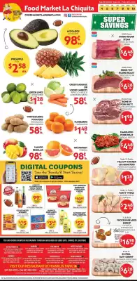 La Chiquita Food Market weekly ad (valid until 10-02)