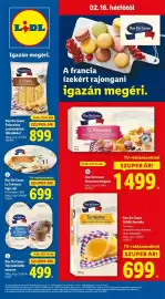 Lidl akciós újság hét 7 Oldal 62