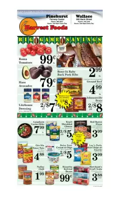 Harvest Foods weekly ad (valid until 10-02)