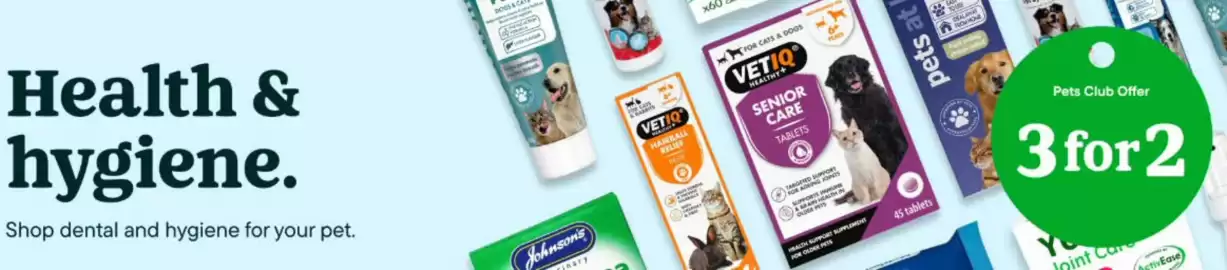 Pets at Home leaflet Page 1