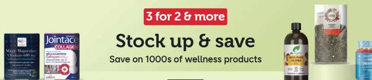 Holland & Barrett leaflet Page 1