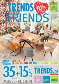 Trends Möbel Prospekt woche 6 Seite 1