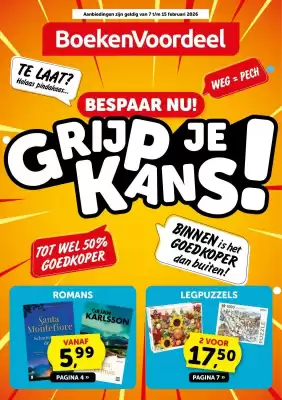 Boekenvoordeel folder (geldig t/m 15-02)