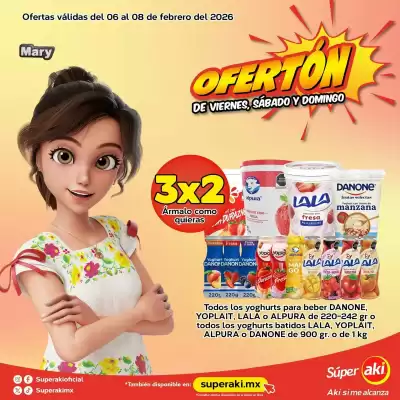 Folleto Super Aki (válido hasta 8-02)