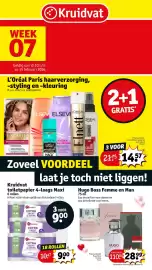 Kruidvat folder week 7 Pagina 1