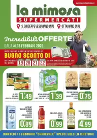 Volantino La Mimosa Supermercati Pagina 1