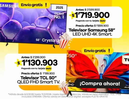 Catálogo Éxito (válido hasta 11-02)