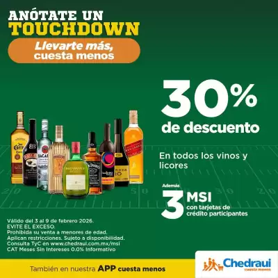 Folleto Chedraui (válido hasta 9-02)