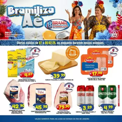 Encarte Bramil Supermercados (válido até 8-02)