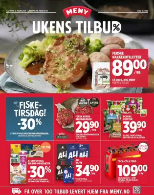 Meny kundeavis (gyldig til 14-02)