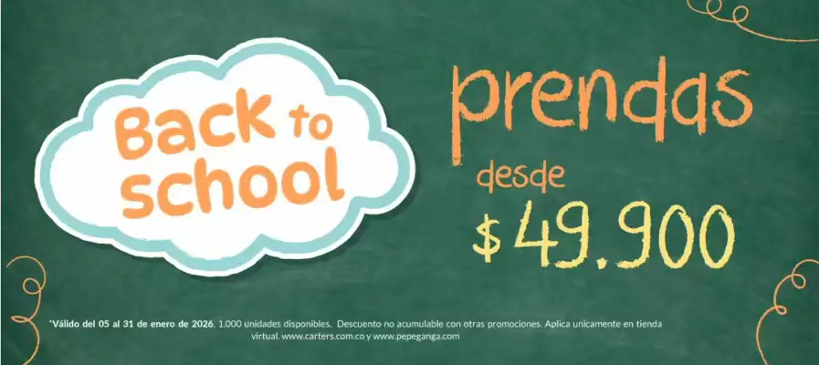 Catálogo Carter's (válido hasta 8-02)
