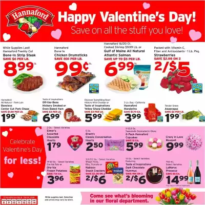 Hannaford flyer (valid until 14-02)