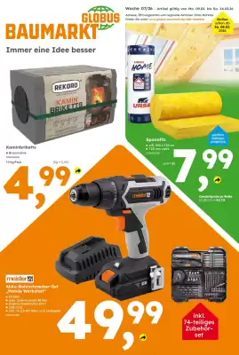 Globus Baumarkt Prospekt (gültig bis 14-02)