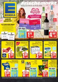 Edeka Frischemarkt Prospekt woche 7 Seite 1
