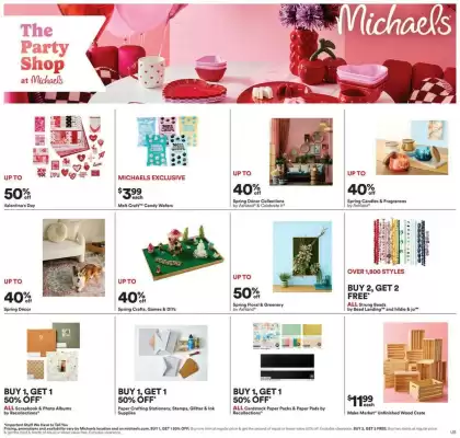 Michaels weekly ad (valid until 14-02)