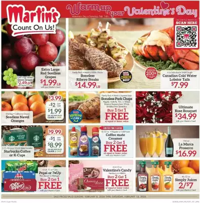 Martin's Super Markets weekly ad (valid until 14-02)