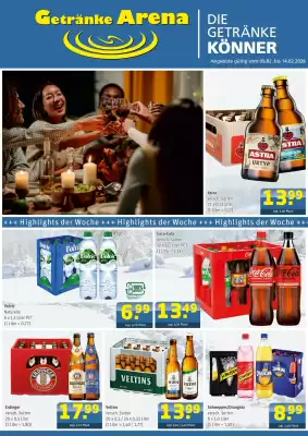 Getränke Arena Prospekt (gültig bis 14-02)