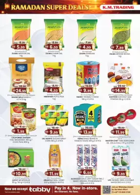 KM Trading catalogue (valid until 28-02)