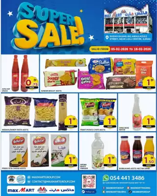 Max Mart catalogue (valid until 18-02)