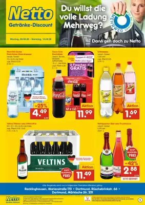Netto Getränke Discount Prospekt (gültig bis 14-02)