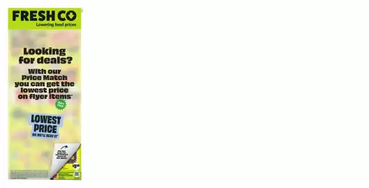 FreshCo flyer week 6 Page 1