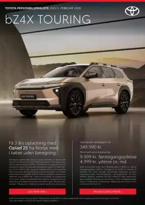 Toyota tilbudsavis (gælder indtil 31-03)