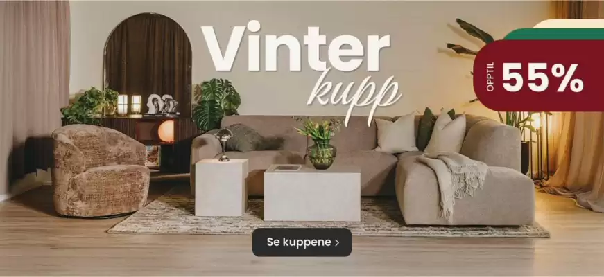 A-Møbler kundeavis (gyldig til 14-02)