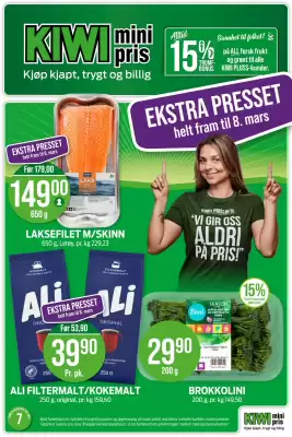 Kiwi kundeavis (gyldig til 16-02)