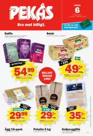 Pekås reklamblad vecka 6 Sida 1