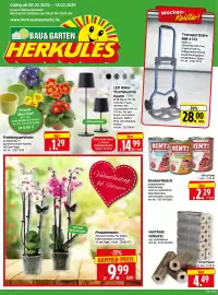 Herkules Baumarkt Prospekt woche 7 Seite 1