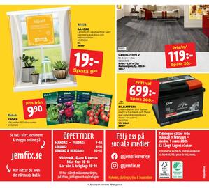 Jem&Fix reklamblad Sida 16