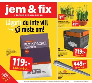 Jem&Fix reklamblad Sida 1