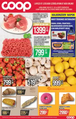 Coop akciós újság