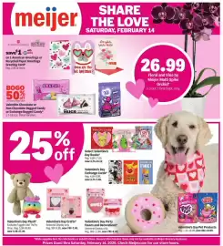Meijer weekly ad week 7 Page 1