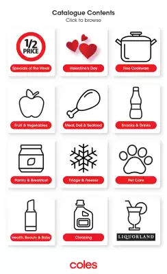 Coles catalogue