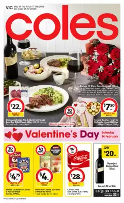 Coles catalogue (valid until 17-02)