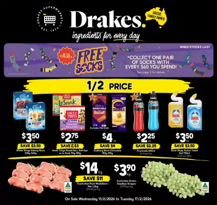 Drakes catalogue (valid until 17-02)
