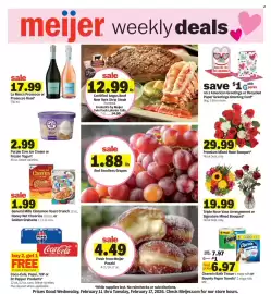 Meijer weekly ad week 7 Page 1