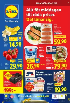 Lidl reklamblad (giltig till och med 22-02)