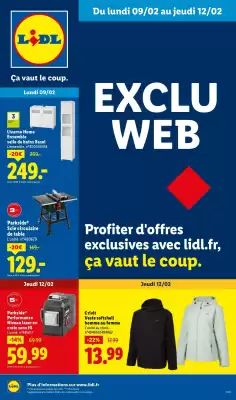 Catalogue Lidl (valable jusqu'au 12-02)