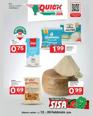 Volantino Quick Sisa (valido fino al 25-02)