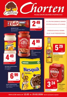 Chorten gazetka (ważność do 25-02)