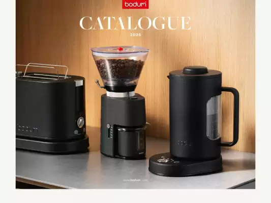 Catalogue Bodum (valable jusqu'au 31-12)