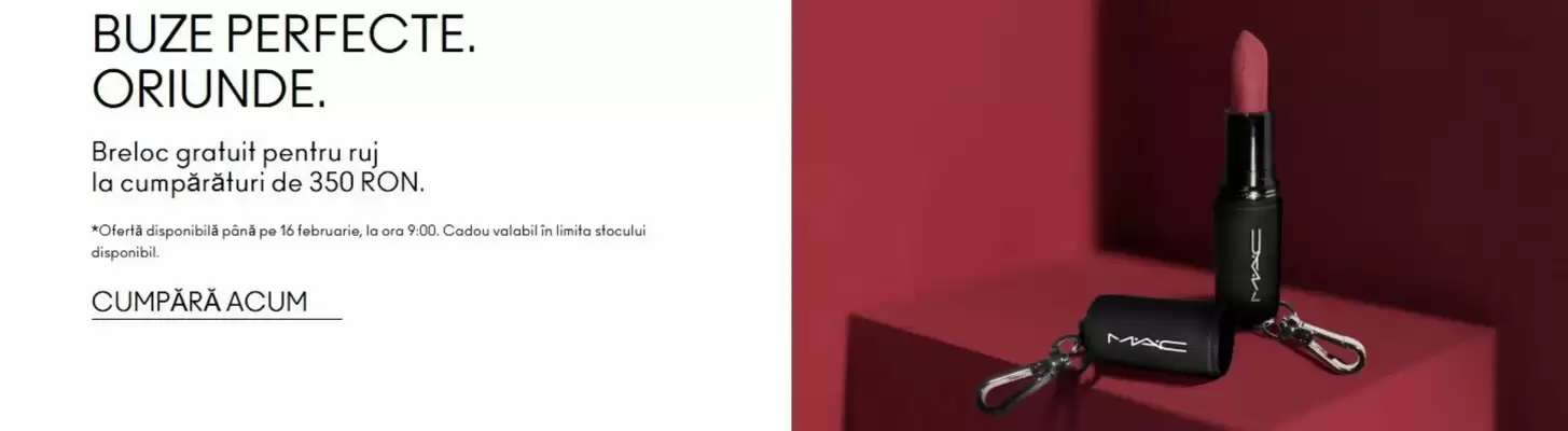 Catalog MAC Cosmetics (valid până la 16-02)