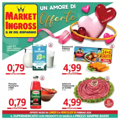 Volantino Market Ingross (valido fino al 18-02)